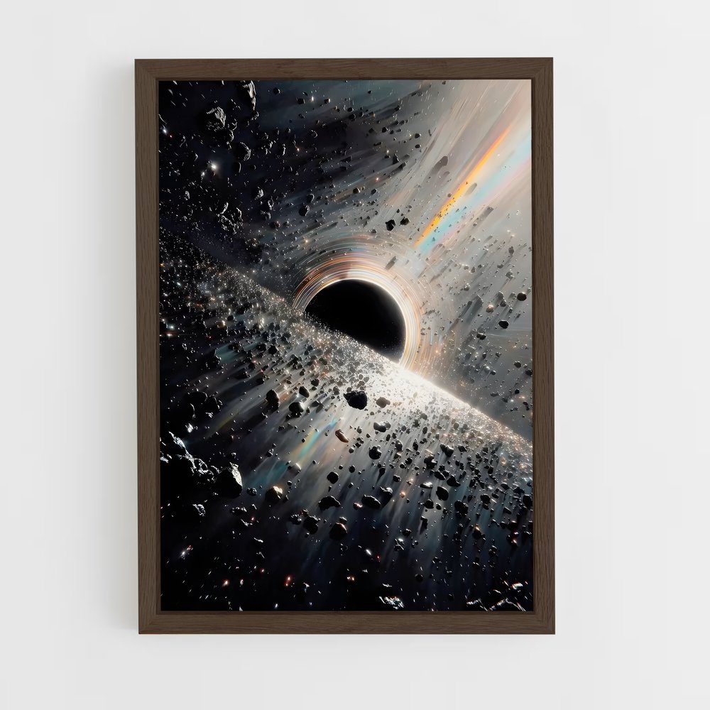 Poster Univers Obscur – affiche Trou Noir (vue 5)